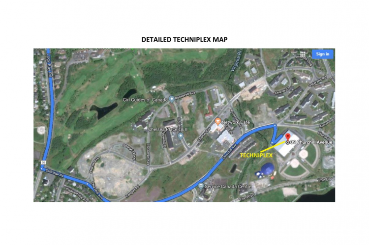 Map to Techniplex
